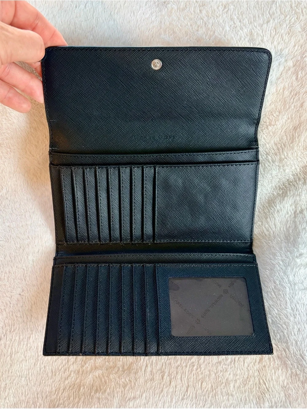 Michael Kors Black Leather Wallet NEW!